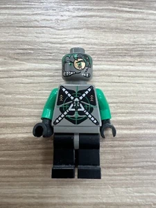 LEGO Insectiods Zotaxian Alien Minifigure Green Black EUC - Picture 1 of 6