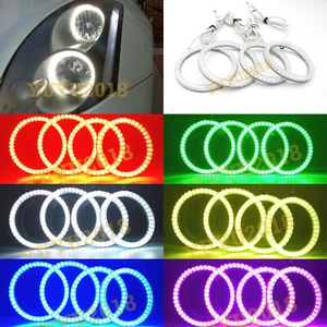 RGB halo rings for Infiniti G35 Coupe 03-05 no projector Flash lamp angel eye - Picture 1 of 12