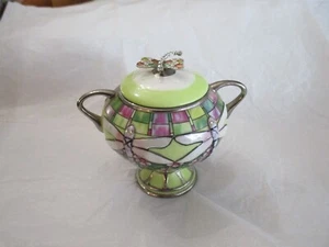 Ardleigh Elliott Music Box dragonfly w/ Rhinestone meadow daisy - Picture 1 of 6