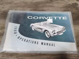 Chevrolet Corvette 1960 manual del propietario guía del usuario libro de referencia fusibles - Imagen 1 de 2