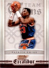 2015-16 Panini Excalibur Team Titans #21 Patrick Ewing New York Knicks Insert