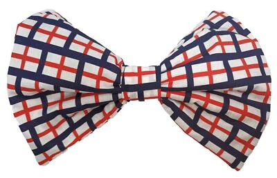 St Georges Day Cross England Giant Bow Tie Football Rugby Supporters Fancy Dress - Image 1 of 2