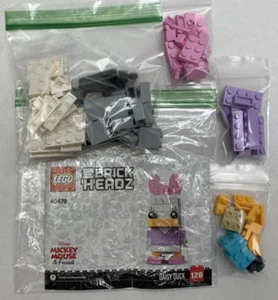 LEGO 40476 Brickheadz Disney Mickey Mouse Friends 126 Daisy Duck Complete Book - Picture 1 of 10