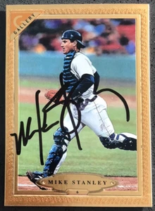 Mike Stanley Autographed Topps Gallery 1997 Baseball Card #6 Boston Red Sox Mint - Picture 1 of 2