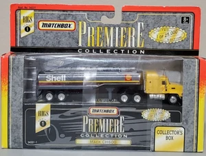 Matchbox 1996 Mack CH600 Shell Gasoline Premiere Collection Rigs Series 1 New - Picture 1 of 3