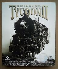 RAILROAD TYCOON II PC ~Special Edition with Bonus "Blues Compilation" CD CIB 