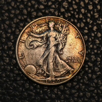 (ITM-6441) 1929-D Walking Liberty Half ~ VF+ Cndtn ~ COMBINED SHIPPING! - Image 1 of 3