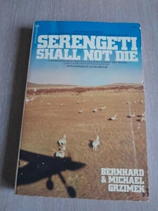 1973 Ballantine Books Serengeti Shall Not Die Paperback 1st Printing - Foto 1 di 4