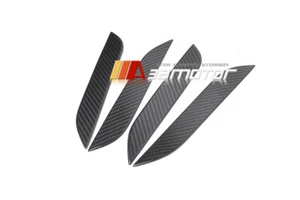 Juego de superposición de cubierta de manija de puerta de fibra de carbono seca para Tesla Model S 2012-2023 - Imagen 1 de 4