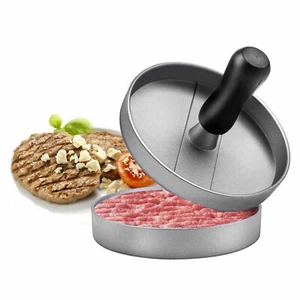 Burgerpresse Hamburgerformer Edelstahl Grill Frikadellen Antihaftbesch Burger - Bild 1 von 11