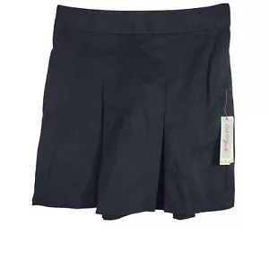 Cat and Jack Navy Blue Skirt Skort with Bike Shorts Girls Size 14 School Uniform - Picture 1 of 9