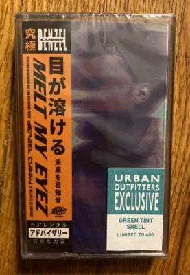 Denzel Curry Melt My Eyes See your Future green cassette Urban Outfitters only - Image 1 of 2