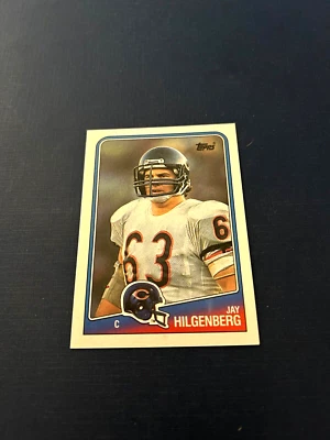 1988 Topps Football Jay Hilgenberg #77 Set Break NM - Image 1 of 2