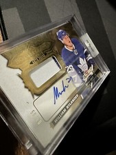 2016-17 William Nylander Rookie Auto Patch Fleer Showcase Hot Prospects RC /85