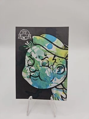 2022 Garbage Pail Kids Krashers 3 Sketch Card by BARRY NYGMA "Snot Splatter" GPK - Image 1 of 2