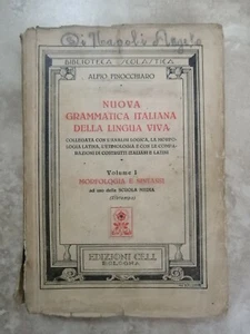 ALFIO PINOCCHIARO - NUOVA GRAMMATICA ITALIANA DELLA LINGUA VIVA VOL 1 I  (VD) - Foto 1 di 1