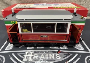 LGB 3600 G Scale Trolley Unpowered Trailer Car LN with box and Stickers. - Picture 1 of 9