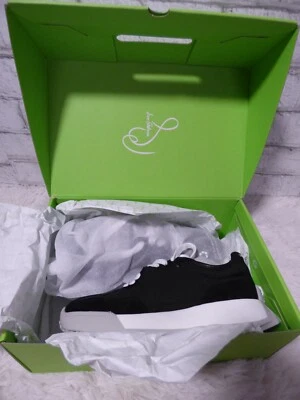 $100 Sam Edelman Langley Black Suede Leather Trainer Shoes 5.5 Medium NEW S629 - Image 1 of 4