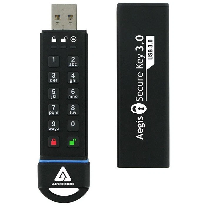Apricorn ASK3-30GB Aegis Secure Key USB3 30GB - Image 1 of 3