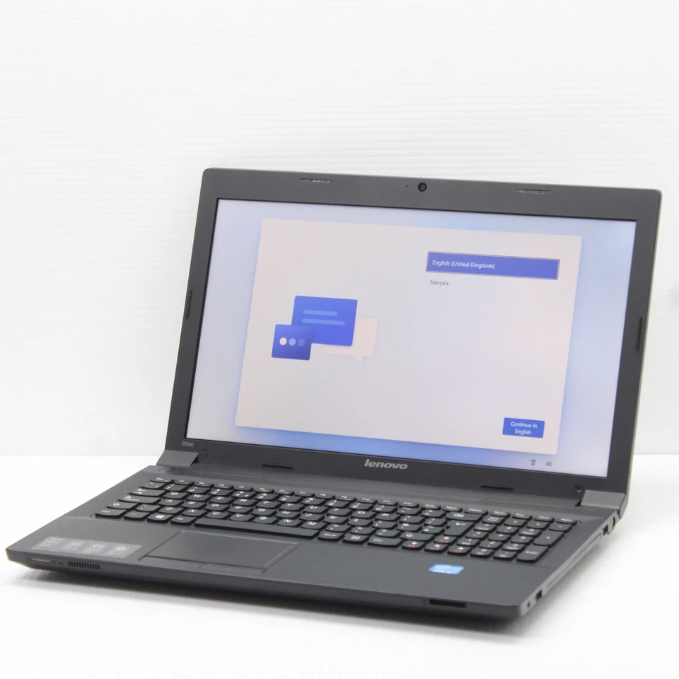 Lenovo B Series B590 15.6 in Laptop Intel i3 3110m 8GB RAM 250GB SSD Windows 11 - Image 1 of 4