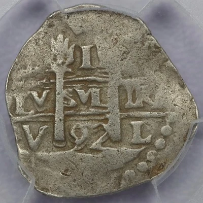 1692-L V Peru Real Cob Calico-223 - PCGS VF 20 - Image 1 of 4
