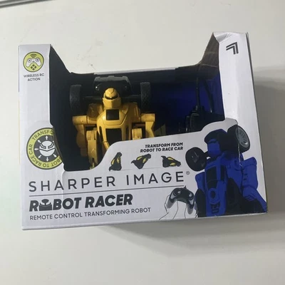 New Sharper Image Robot Racer Remote Control R/C Wireless Transforms  - Image 1 of 4
