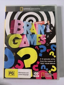 National Geographic Brain Games : Season 1 (DVD, 2013) Region 4 - Bild 1 von 4