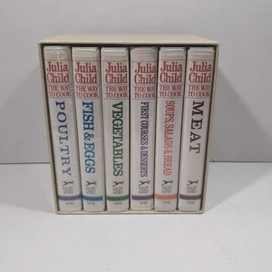 Julia Child - The Way To Cook - Six (6) VHS Box set - Picture 1 of 5