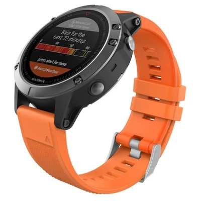 Sportarmband Silikon kompatibel Garmin Fenix 7/6/5 Forerunner 965/955/945