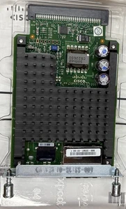Module carte interface télécopie vocale FXS/DID CISCO VIC3-2FXS/DID 2 ports haute densité - Photo 1/3
