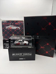 INNO64 Nissan Skyline GT-R R34 Black Crow 2025 SGDE2025 Special W/case RARE! - Picture 1 of 15