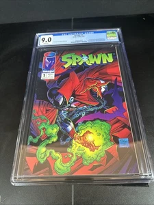 Spawn #1 Image Comics CGC 9.0 Universal Grade - Picture 1 of 5