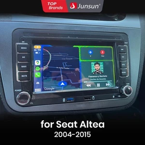 Android 13 para Seat Altea 2004-2015 Apple Carplay coche estéreo radio GPS navegación BT - Imagen 1 de 20