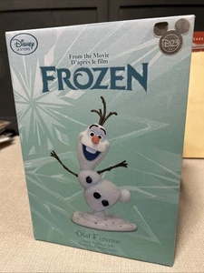 NEW Disney Store D23 Frozen Olaf Snowman Figurine Limited Edition LOW 19 Of 500 - Picture 1 of 7
