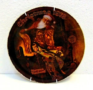 1978 Annual Norman Rockwell "Christmas Dream" Collector Plate #19159B - Picture 1 of 6