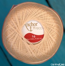 Filo Uncinetto ANCHOR FRECCIA 100 gr - Filo di scozia 100% cotone