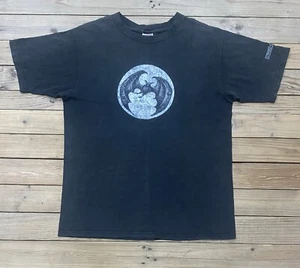 De colección. Camisa de murciélago Edward Gorey 1998 talla M The Gashlycrumb Tinies Halloween Mystery - Imagen 1 de 6