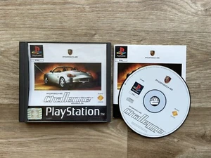 Porsche Challenge Playstation 1 PS1 Juego Completo Manual Probado Estuche Dañado PAL - Imagen 1 de 3