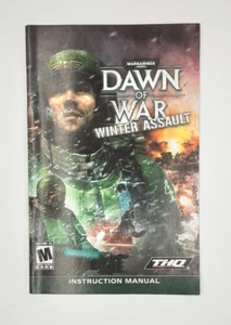 Warhammer 40,000 Dawn Of War Winter Assault PC User Manual--VERY GOOD - Picture 1 of 2