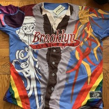 Brooklyn Cyclones Seinfeld Kramer Pimp XL Joseph Dreamcoat Jersey MILB Mets TV