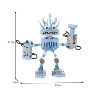 My Singing Monsters Wubbox Blue Robot Building Blocks Set Toys Kid's toy new - Picture 1 of 15