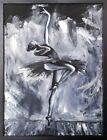 "Ballerina" / lgemlde handgemalt, Leinwandbild, 30x40 cm