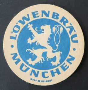 Sous-bock bière LOWENBRAU MUNCHEN beermat Bierdeckel 24 - Picture 1 of 2