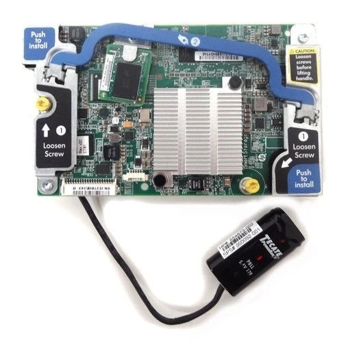 690164-B21 - HP BL460c GEN8 SA P220i 512MB SAS Raid Controller + Batt 670026-001 - Image 1 of 1