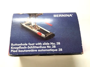BERNINA BUTTONHOLE FOOT 3B SLIDE No. 0066867000 - NEW OLD STOCK - BERNINA OEM - Picture 1 of 4