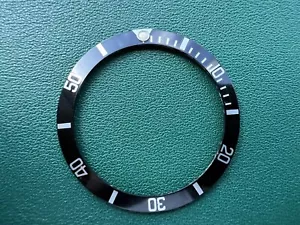 Original TRITIUM Rolex Submariner 5512 5513 1680 1665 Black Bezel Insert #2339 - Bild 1 von 5