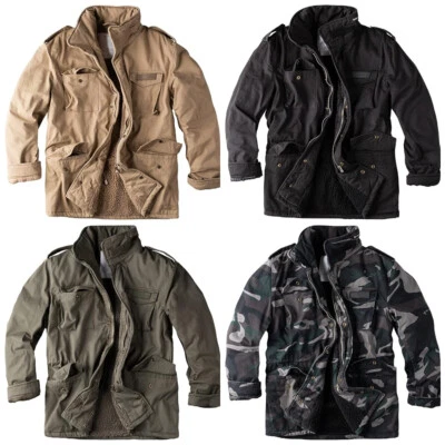 Surplus Raw Vintage Herren Paratrooper M65 Fieldjacket Giant Parka Winterjacke - Bild 1 von 4