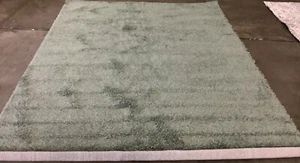 GREEN 8' X 10' Back Stain Rug, Reduced Price 1172673914 AUG200Y-8 - Picture 1 of 4