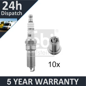 Fits Ford Fiesta 1992- Focus 1998-2012 Ka 1996-2008 Purevue Spark Plug 6726180 - Picture 1 of 2