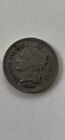 1869 Three Cent Silver Piece Nickel F / EF  US Coin,